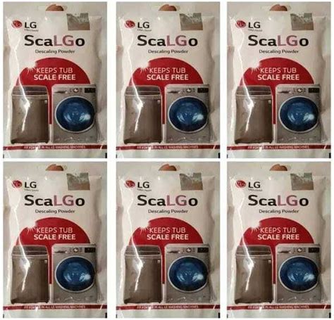 LG Descaling Powder POWDER FOR WASHING MACHINE FRONT AND TOP LOAG DRUM ...