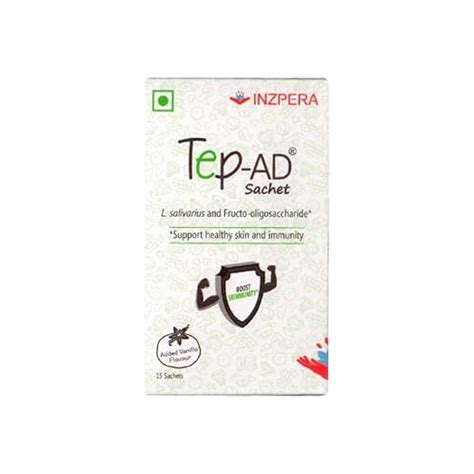 Tep-AD Vanilla Flavour - Pack of 15 Sachet : Amazon.in: Health ...