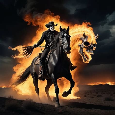 Ghost Rider Horse