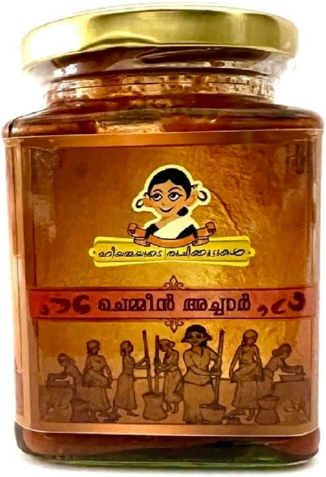 Kerala Prawns Shrimp Pickle Indian Achar 200gms Marias Traditional ...