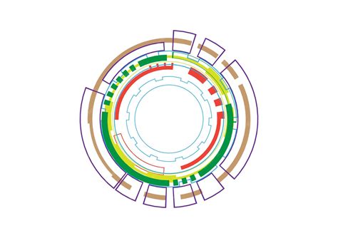 Technology Abstract Future Circle Background Vector 的图像结果