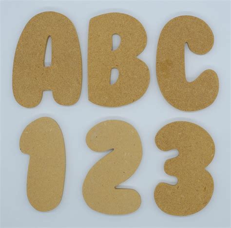 Bubble Letters And Numbers