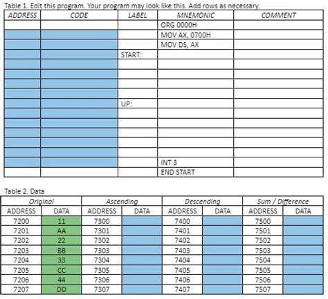 Image result for 32-Bit Addition Program in 8086 Using Emu8086