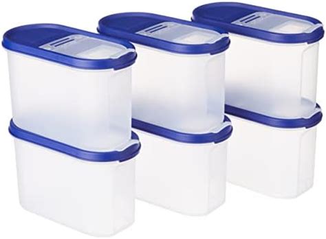 Buy Amazon Brand - Solimo Modular Plastic Container and Dispenser, Set ...