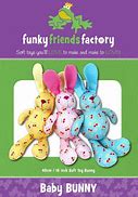 Image result for Bunny Sewing Pattern No Button Legs