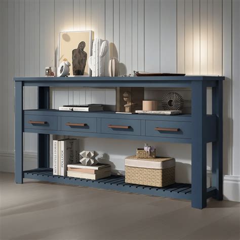 Red Barrel Studio Modern Console Table Sofa Table For Living Room With ...