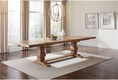 Double Pedestal Dining Room Tables