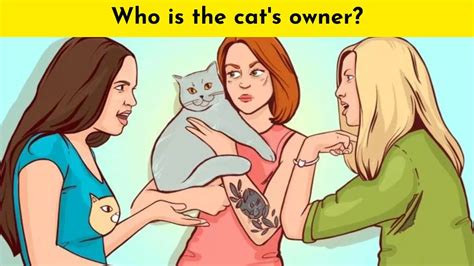 You are a genius if you can find the real owner of the cat in just 6 ...