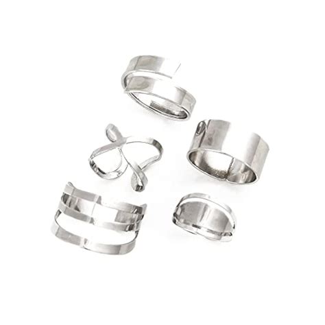 Metal Boho Midi Finger Rings Set of 5 – Bling Queen