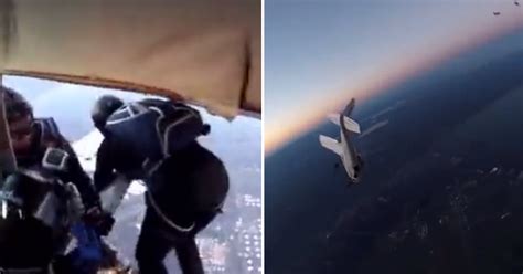 Planes Collide Mid-Air, Skydivers Survive Crash In Viral Video