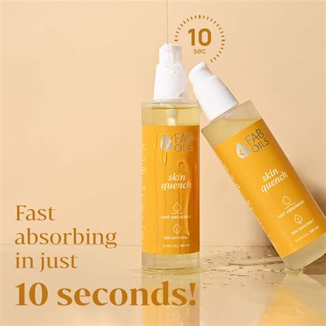 Skin Quenching Oil - Fast Absorbing Lightweight Body Oil | Fab Oils