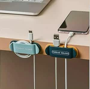 Aexoniz toys Wall Plug Socket Holder Plug Wire Holder Non-Marking Hook ...