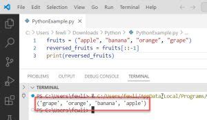 Image result for How to Reverse a Tuple Python Program