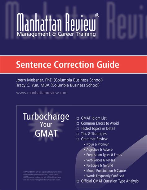 SOLUTION: Gmat sentence correction guide - Studypool