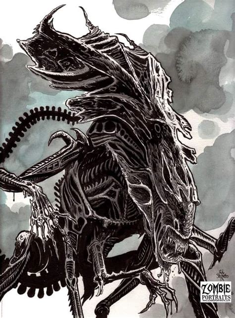 Alien Queen Drawings 的图像结果