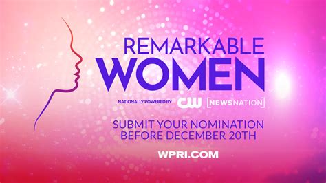 2025 Remarkable Women Contest | WPRI.com