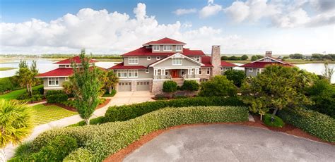 Sprawling estate on Figure Eight Island with water views from every ...
