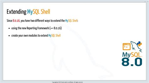 Mysql Shell 的图像结果