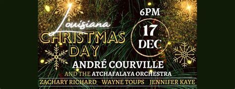 LOUISIANA CHRISTMAS DAY, Heymann Performing Arts Center, Milton ...