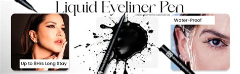 Liquid Eyeliner Pen - Long Lasting, Jet Black | 1ml – Star Struck by ...