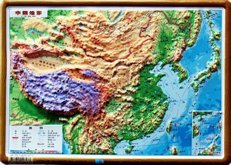 中国地形图3d高清全图-千图网