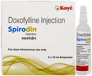 Spirodin Injection 10ml - Uses, Side Effects, Dosage, Price | Truemeds