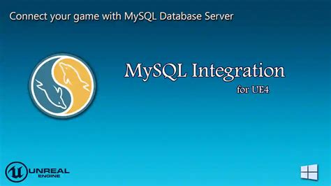 Image result for Unreal Engine Connector MySQL Database