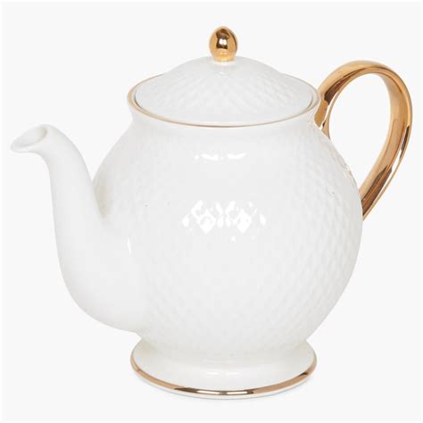 Buy Marshmallow Ceramic Tea Pot - 1.26L from Home Centre at just INR 2799.0