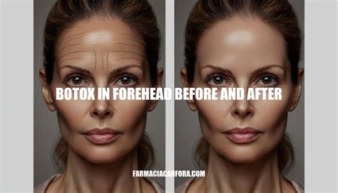 Botox in Forehead Before and After: A Comprehensive Guide