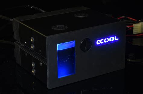 Alphacool 15249 Eisfach - Single/Dual DC-LT - Dual 5,25 Bay Station ...