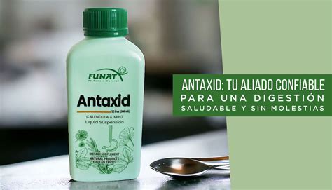 Antaxid: Antiácido Natural Rápido | Alivio Acidez y Ardor