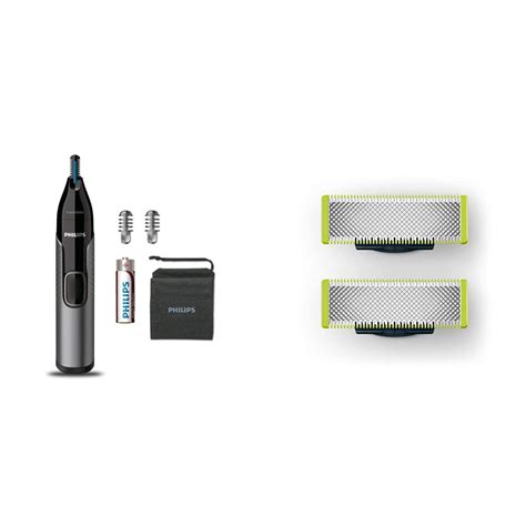 PHILIPS Nose Trimmer Nt3650/16,Cordless Nose,Ear&Eyebrow Trimmer,Fully ...