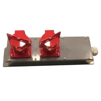Power and Control Industrial Receptacle 440 V, 35 A IP 65 Nickel plated ...