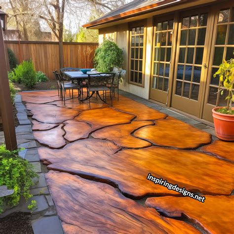 Stained Concrete Patio