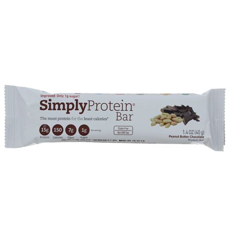Simply Protein Bar Nutrition Label | Besto Blog