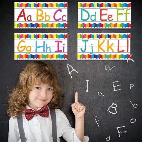 Outus 12 Pcs Alphabet Bulletin Board Strips Set India | Ubuy