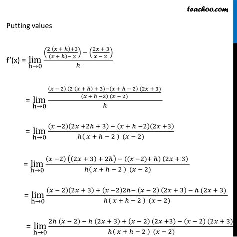 Image result for Derivative Worked Examples
