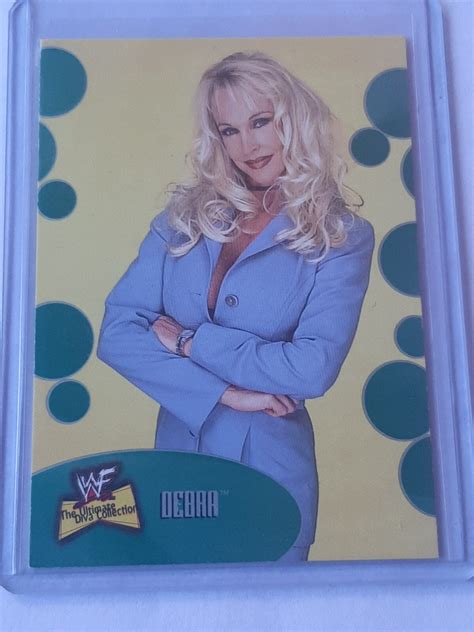 2001 Fleer WWF The Ultimate Divas Collection Debra Card # 51 | eBay