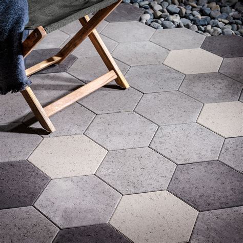 Hexagon Pavers for Patios, Driveways, Walkways, Pools