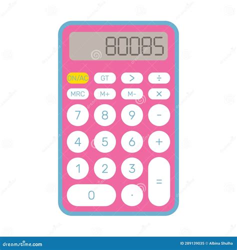 Pink Calculator Displaying Number 1515 Is Showing Concept Of ...