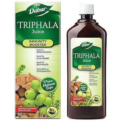 Buy Dabur Triphala Juice - 1L | 100% Ayurvedic Formulation | Improves ...