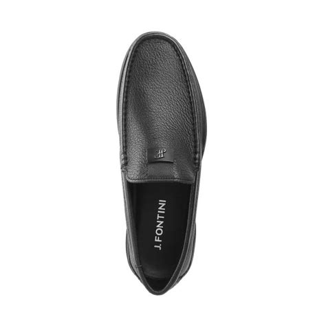Buy J.Fontini Men Black Casual Loafers Online | SKU: 14-1371-11-40 ...