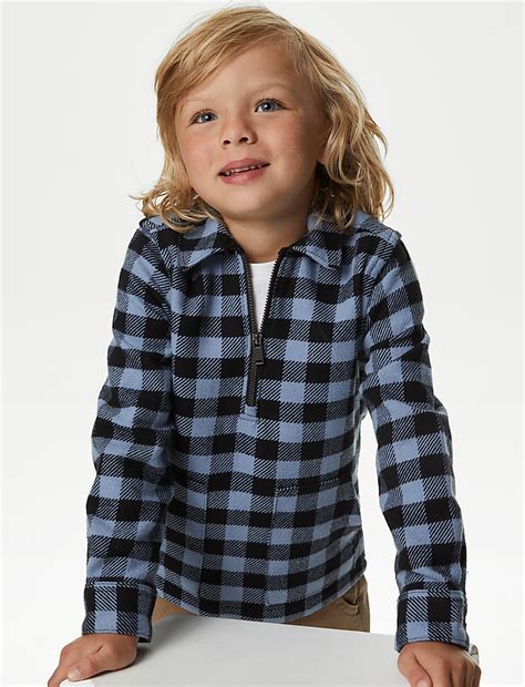 Buy Pure Cotton Pullover Collared Shirt (2-8 Yrs) at Marks & Spencer