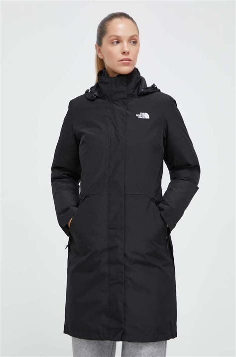 The North Face kurtka Saikuru damska kolor czarny zimowa NF0A89JEJK31 ...