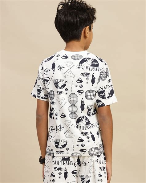 Superman Printed Regular Fit Tshirt For Boys – Kidsville
