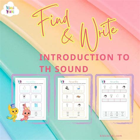 Find and Write Worksheets for Phonics Fun