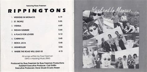 Rippingtons, The Featuring Russ Freeman (2) - Weekend In Monaco (CD ...