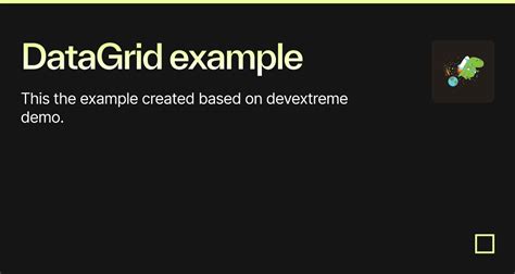 Image result for DataGrid Example C#