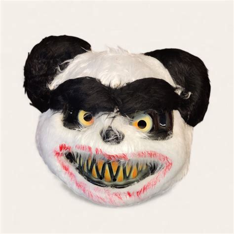 Scary Evil Panda Halloween Mask | The Write Stuff