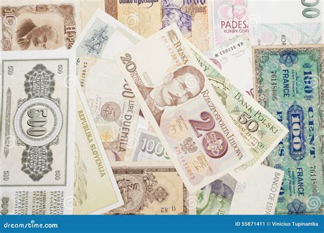Currencies from Europe stock image. Image of countries - 55871411